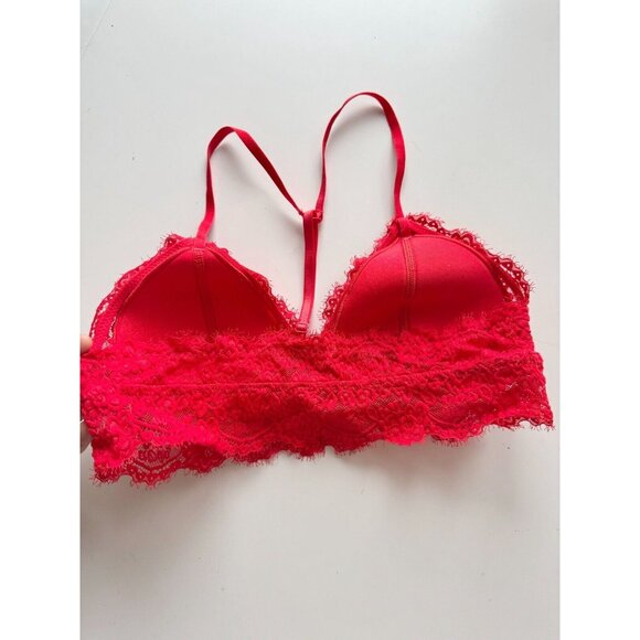 AERIE Intimates Lot - 2x Eyelash Lace Triangle, Sunnie Bralettes, Size M - Picture 6 of 15
